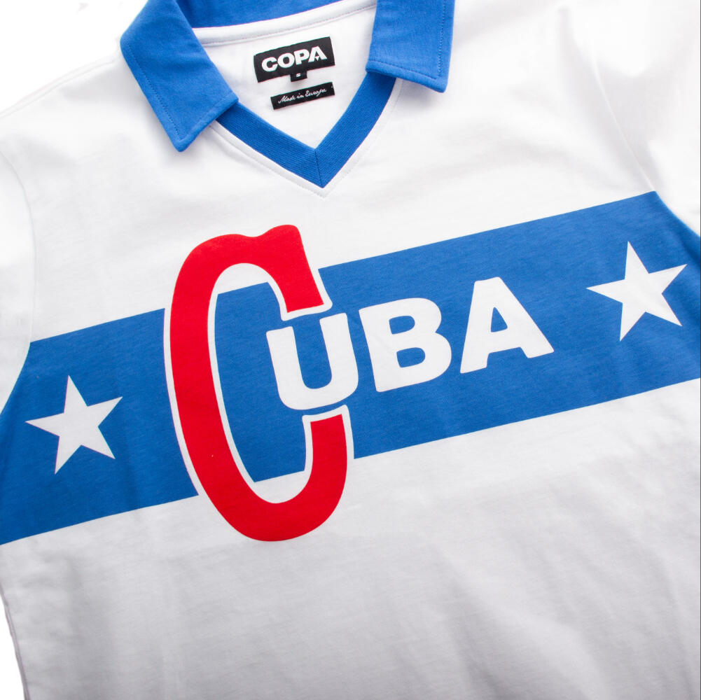 Cuba 1962 Castro - Maillot de football rétro - Bleu – COPA Football 4/7