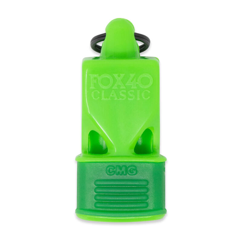 Fluier Fox40 Classic CMG, verde fluo