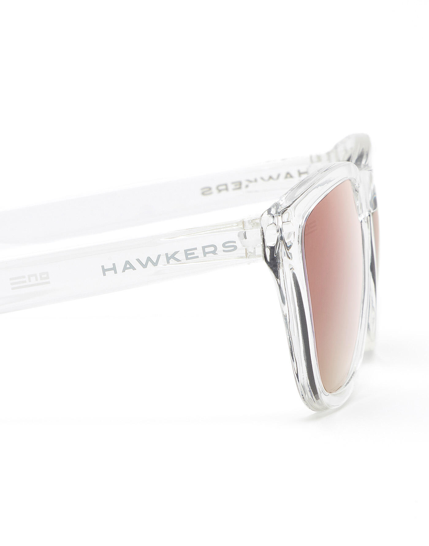 HAWKERS - Lunettes de soleil pour Homme et Femme POLARIZED ONE Air Rose Gold 4/8