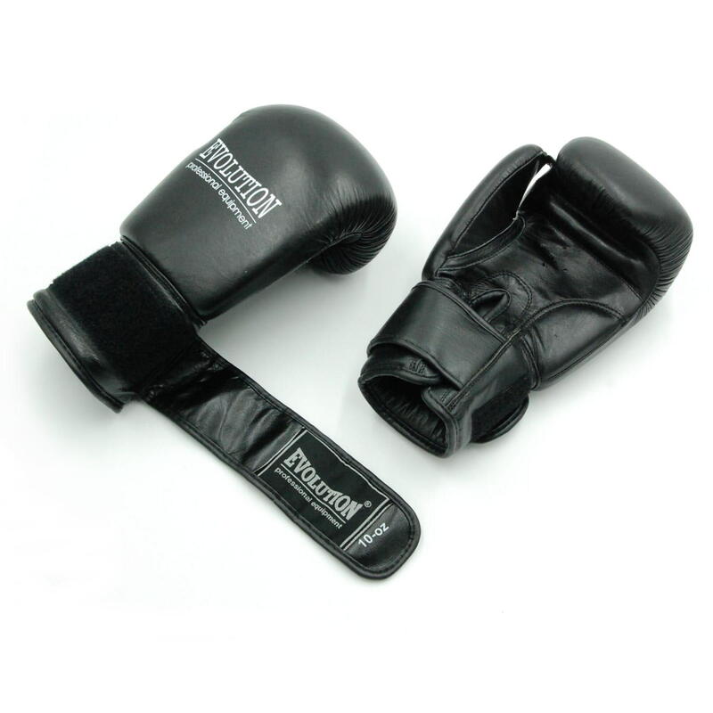 Rękawice bokserskie Evolution Professional Equipment ze skóry naturalnej Basic
