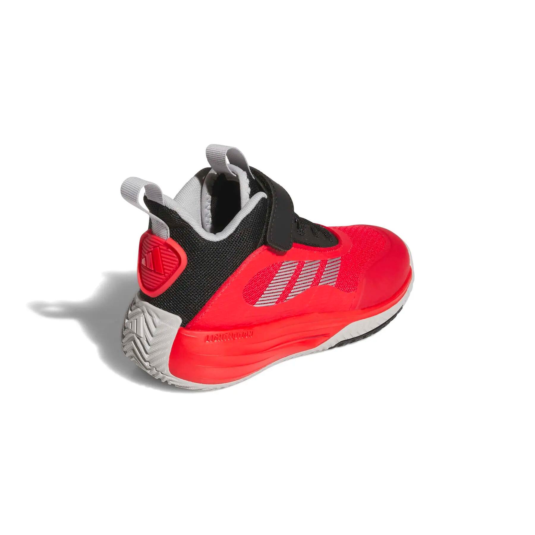 adidas Ownthegame 3.0 Pure Ruby Silver Black (GS) — foto 5