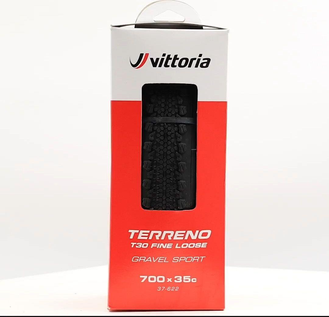 Vittoria Terreno T30 Fine Loose Gravel Sport 700 mm Gravel-Reifen Tubetype Faltb 3/5