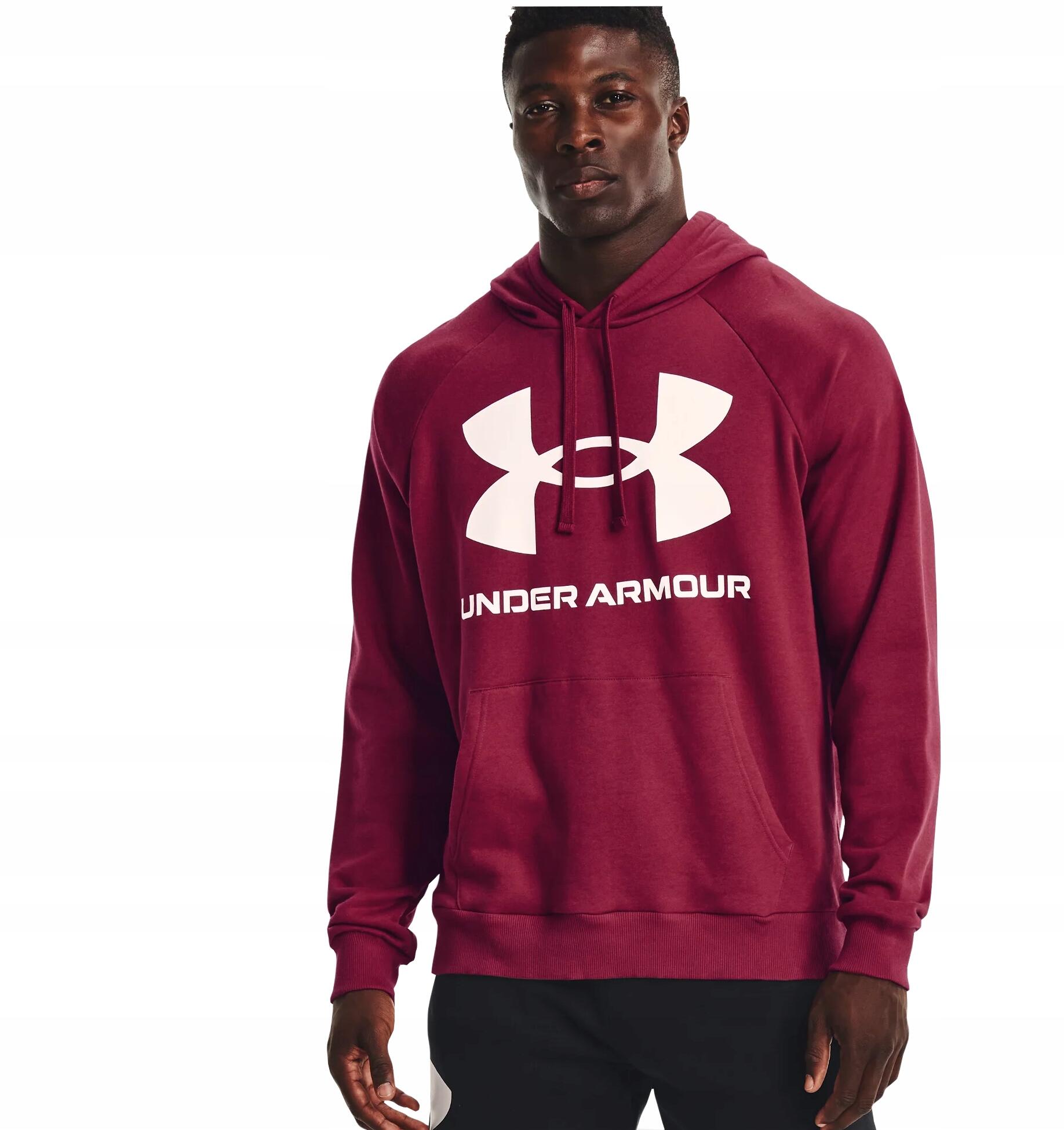 Bluza fitness męska Under Armour Rival Fleece Big Logo HD 4/5