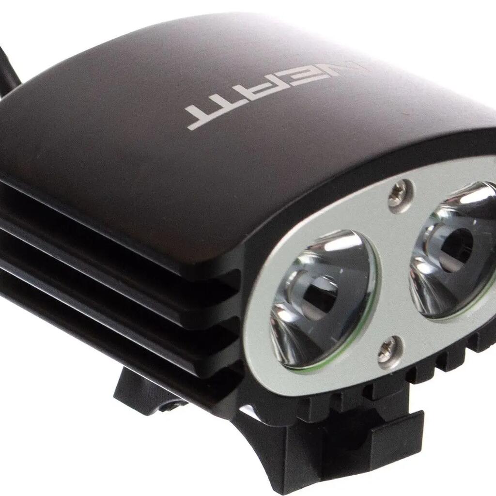 Neatt 2000 Lumen Rechargeable Front Light With External Battery