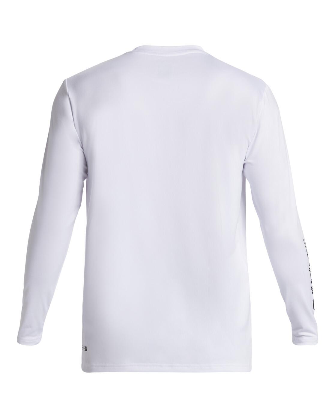 T-shirt de surf à manches longues UPF50 EVERYDAY SURF Blanc Homme 2/4