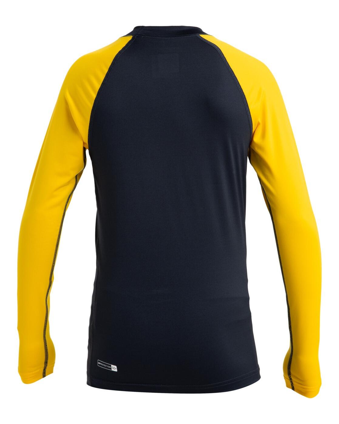 T-shirt de surf à manches longues UPF50 EVERYDAY Bleu Garçon 2/3