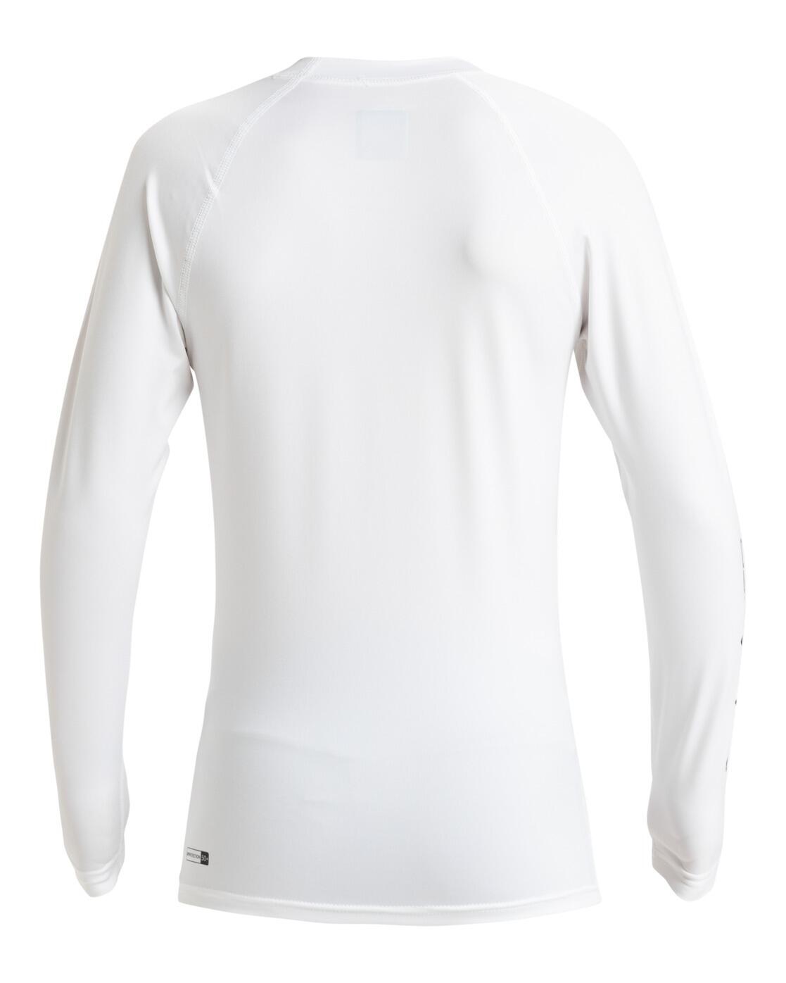 UPF 50 Surf T-Shirt met Lange Mouwen EVERYDAY Weiss Jongens 8-16 2/4