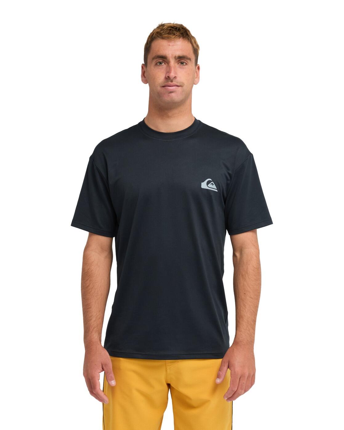 T-shirt de surf à manches courtes UPF50 EVERYDAY SURF Noir Homme 3/5