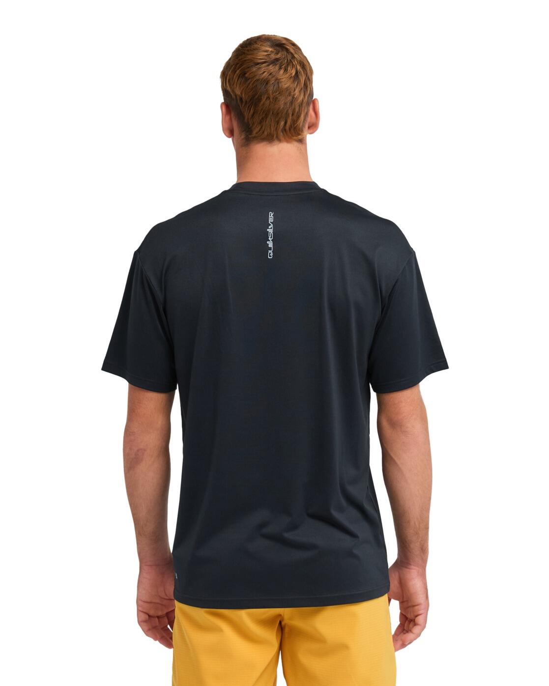 UPF 50 Surf T-Shirt met Korte Mouwen EVERYDAY SURF Schwarz Heren 4/5