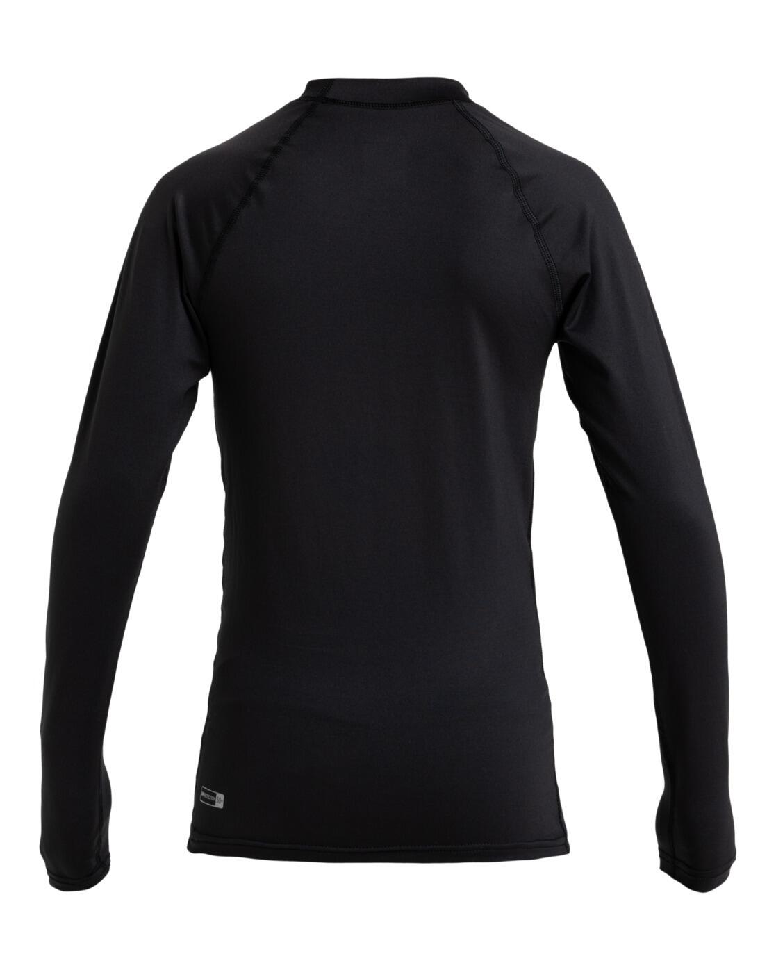 Camiseta de Surf de Manga Larga con UPF 50 EVERYDAY Negro Niño 2/4