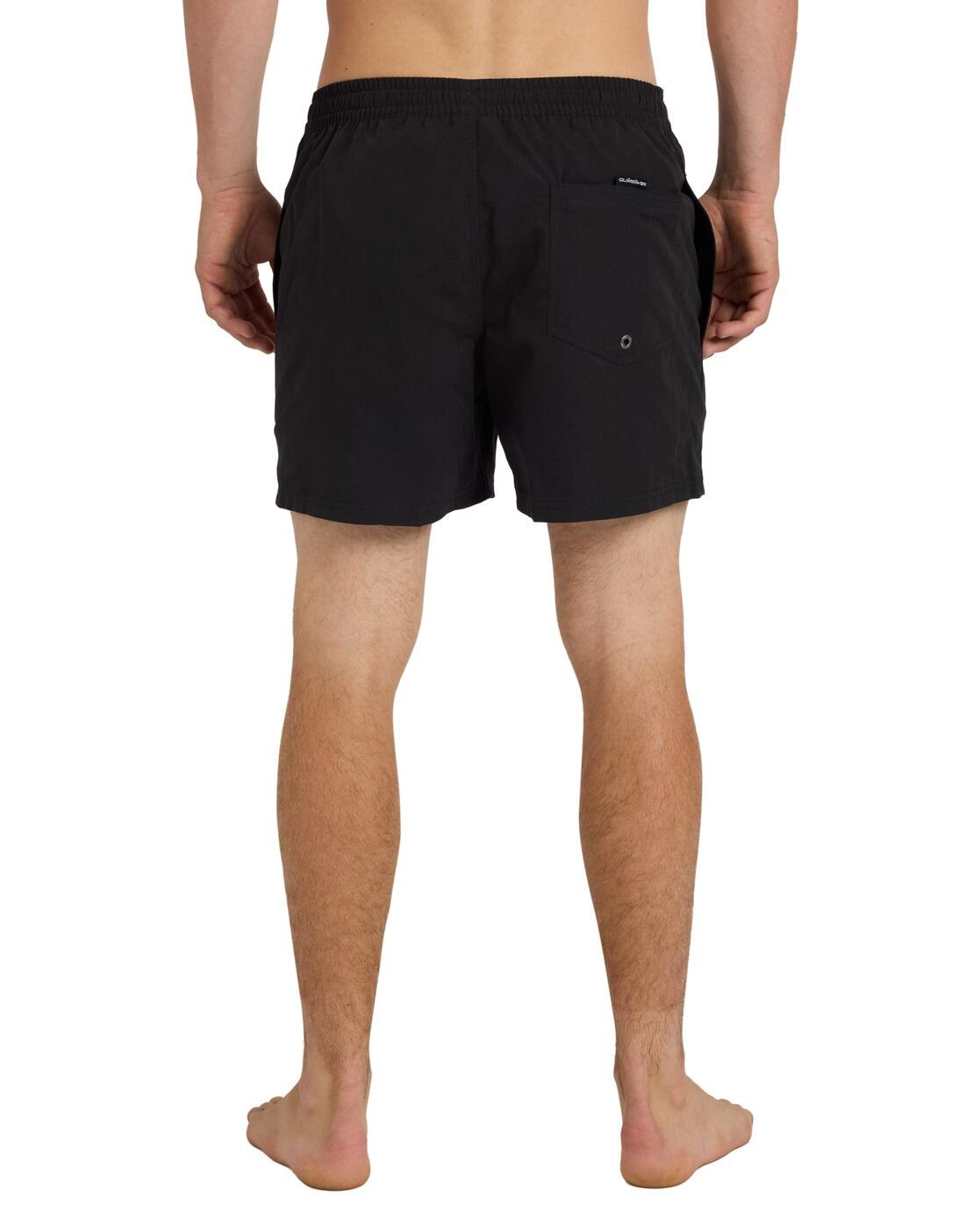 Short de bain EVERYDAY SOLID VOLLEY 15" Noir Homme 2/4