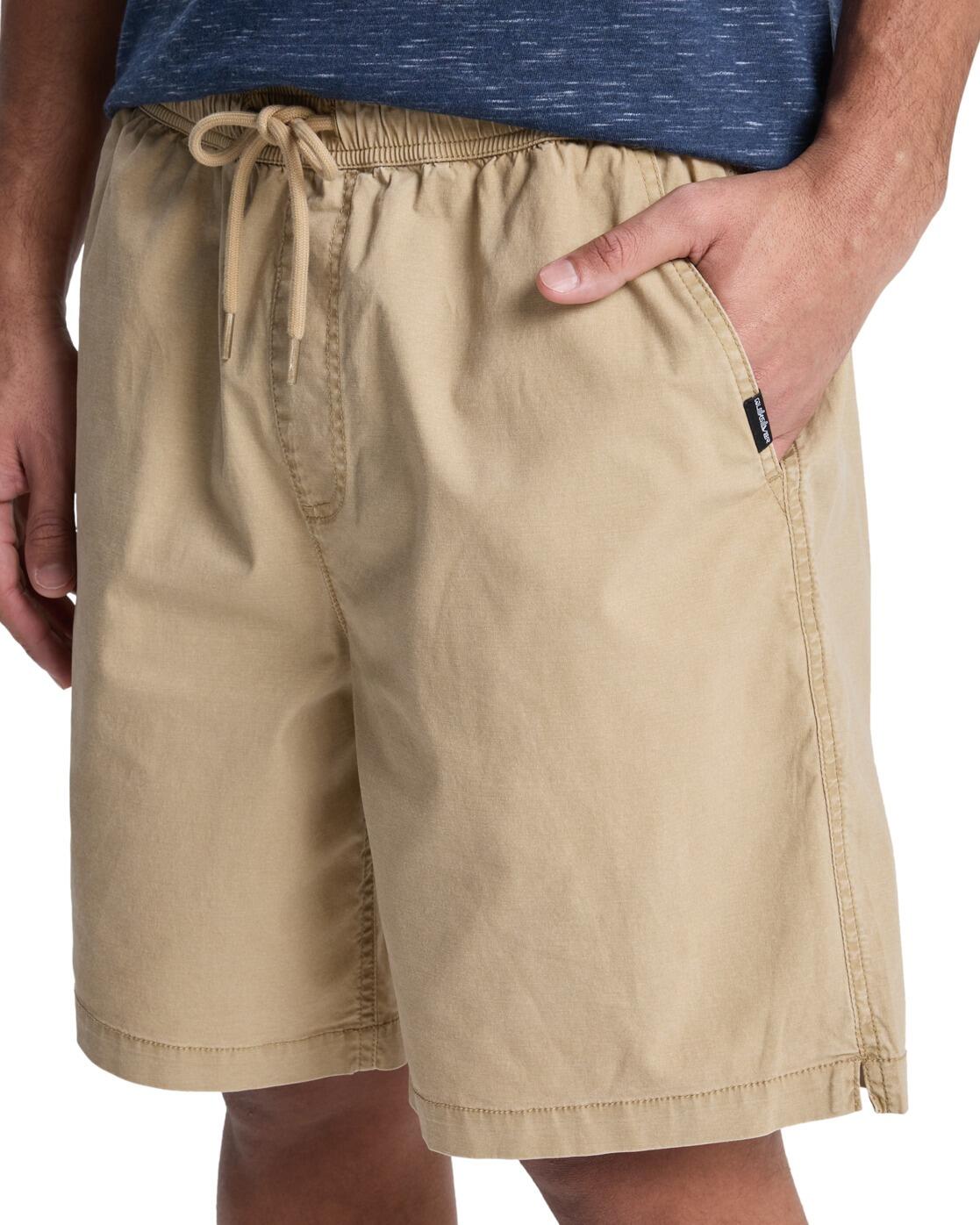 Short de cintura elástica TAXER 19" Beige Hombre 4/4