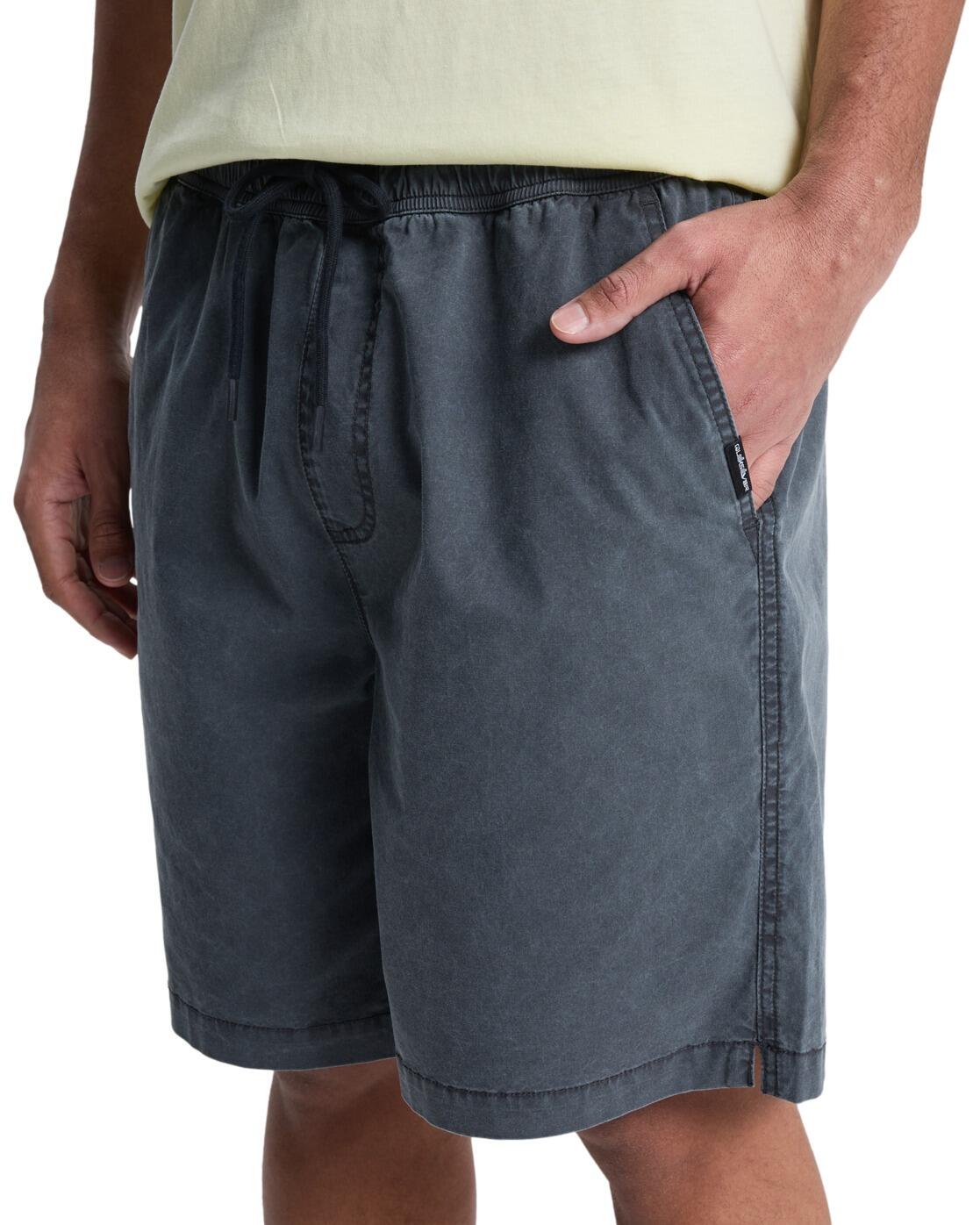 Elastische Shorts TAXER 19" Schwarz Herren 4/4