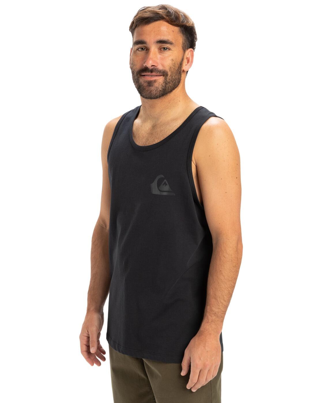 Débardeur EV COMP LOGO Noir Homme 3/4