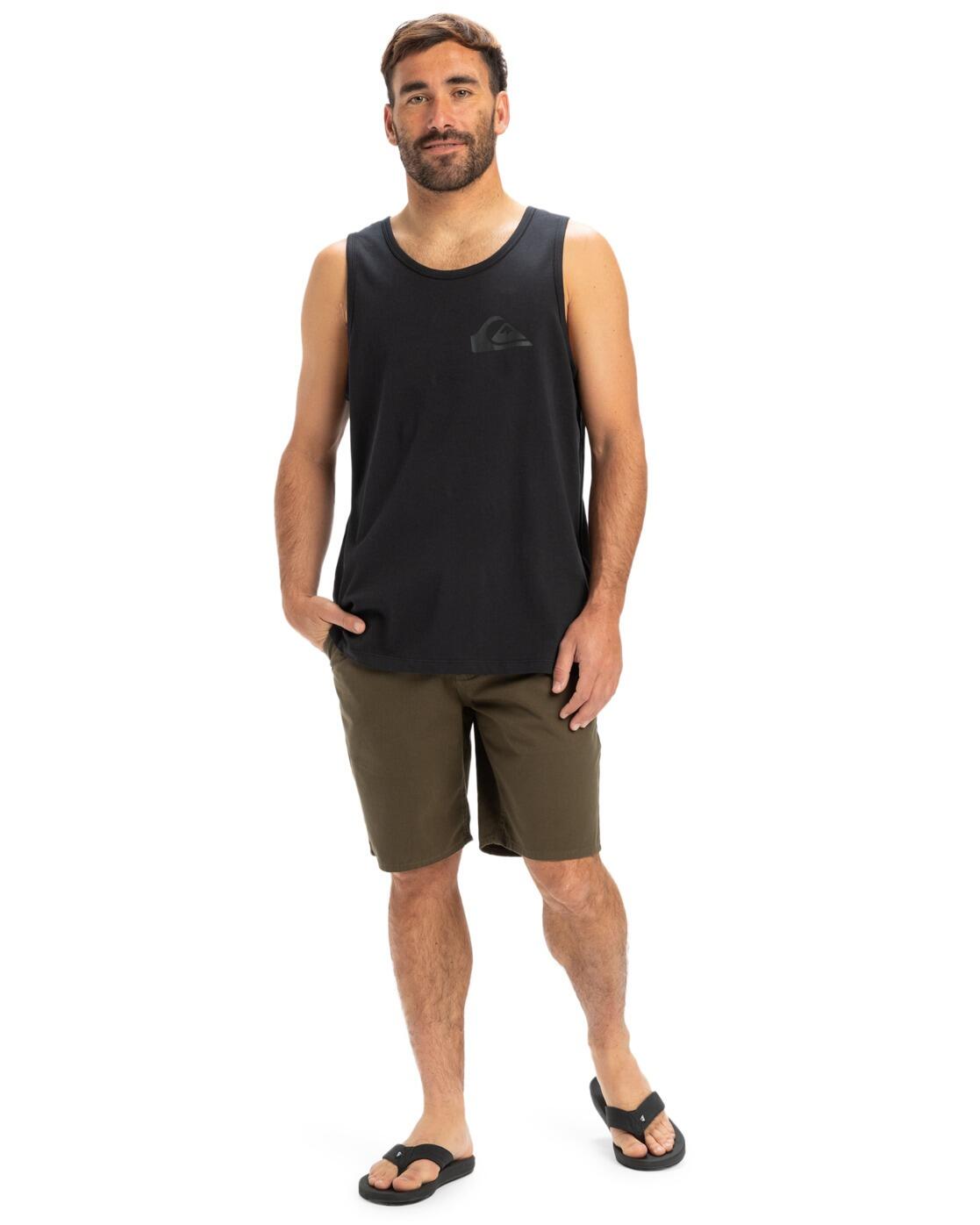 Débardeur EV COMP LOGO Noir Homme 4/4