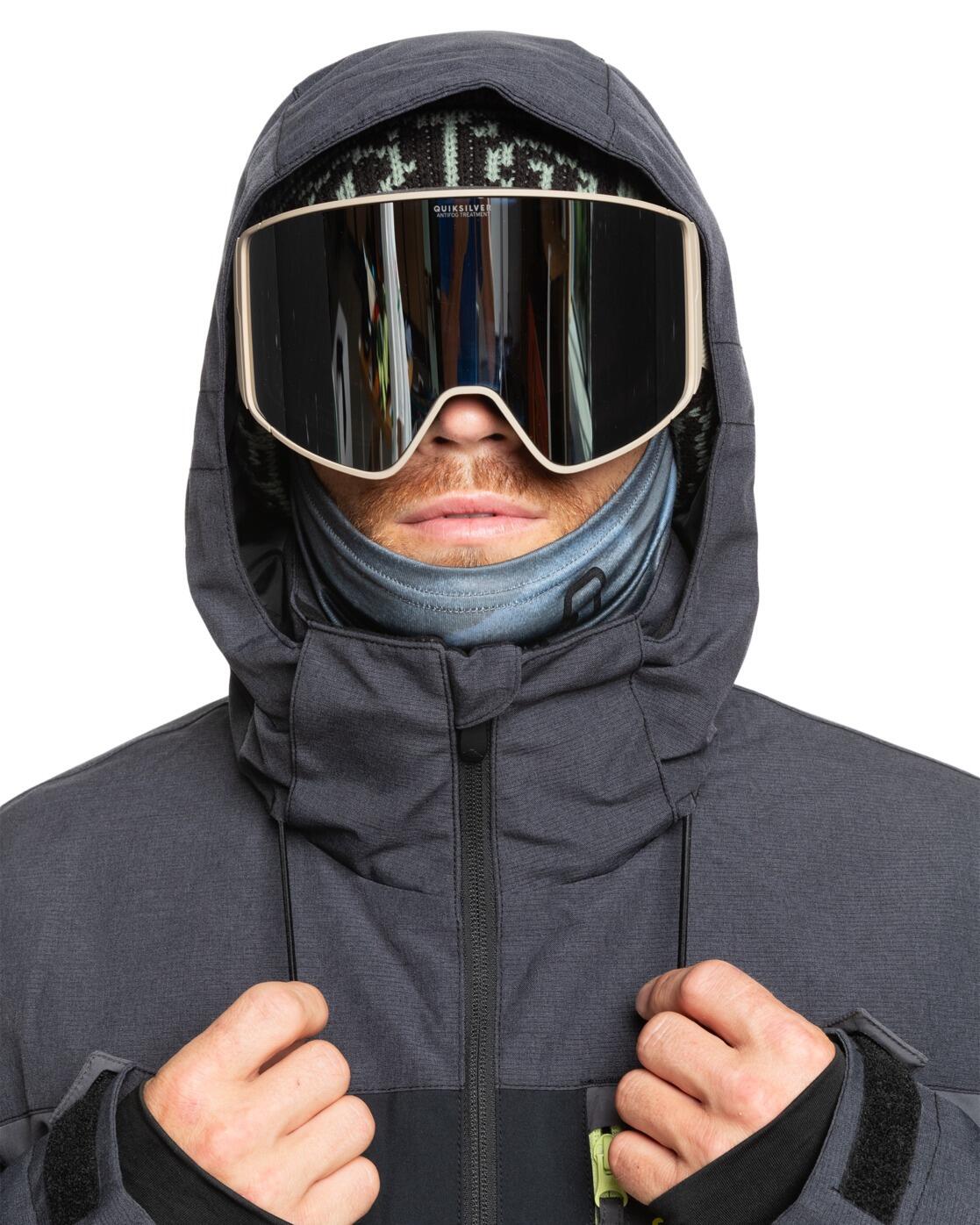 Schneejacke DAWSON Schwarz Herren 4/4