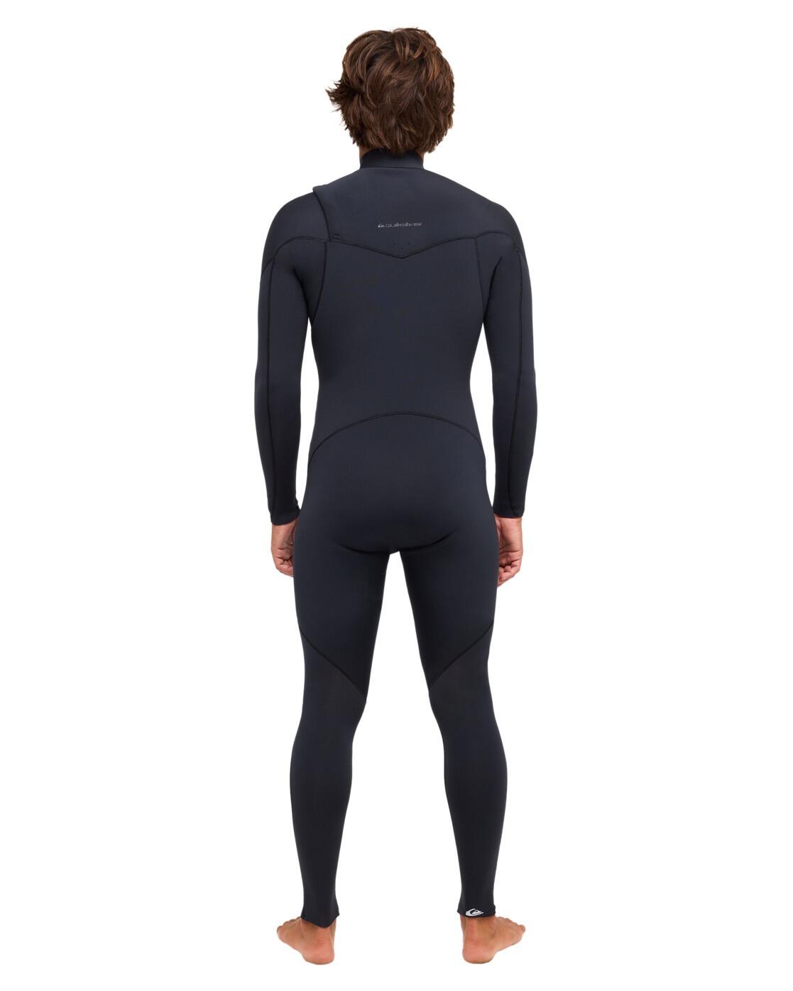 Traje de surf con cremallera en el pecho EVERYDAY SESSIONS 4/3MM Negro Hombre 2/4