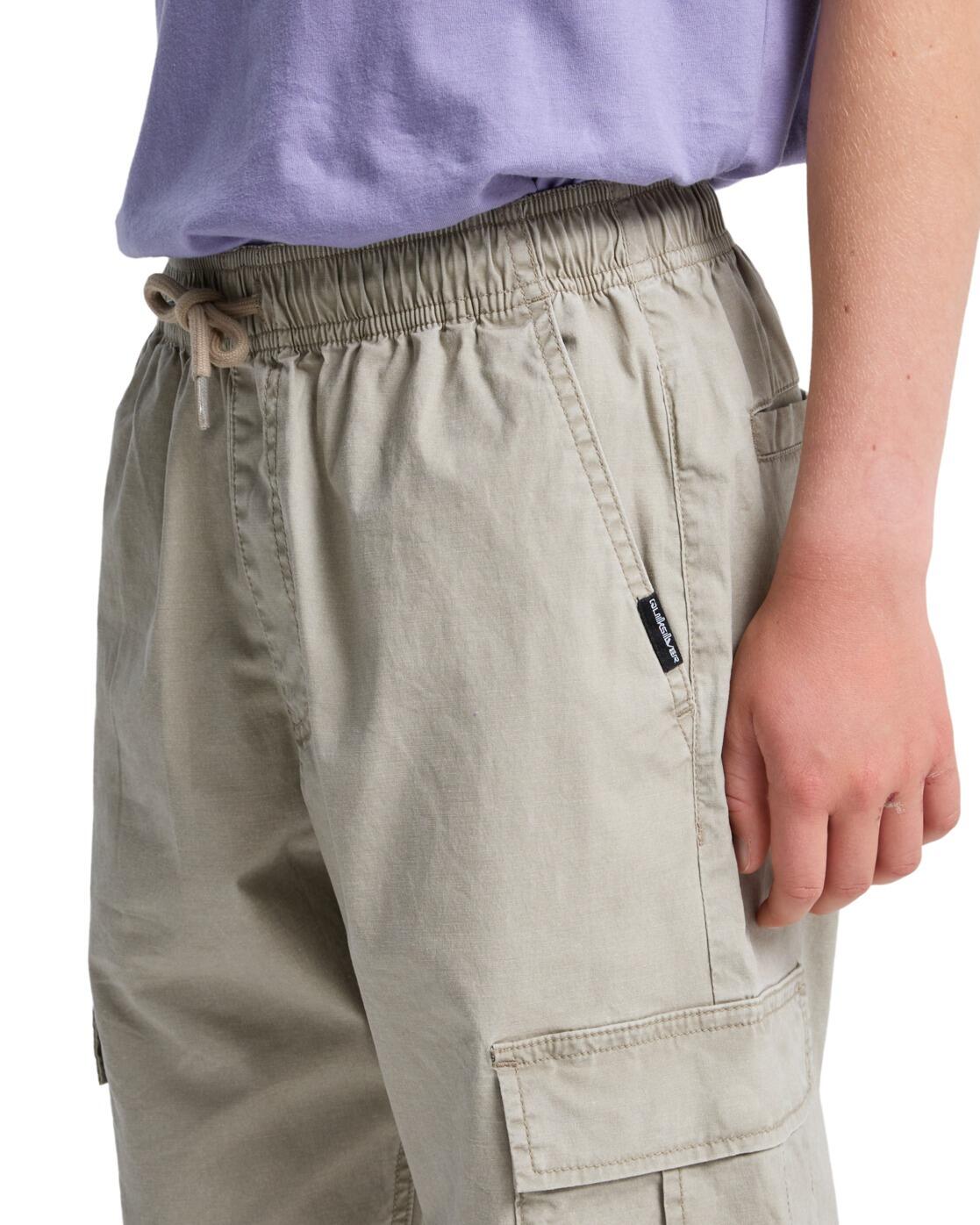 Pantalon cargo TAXER Beige Garçon 4/4