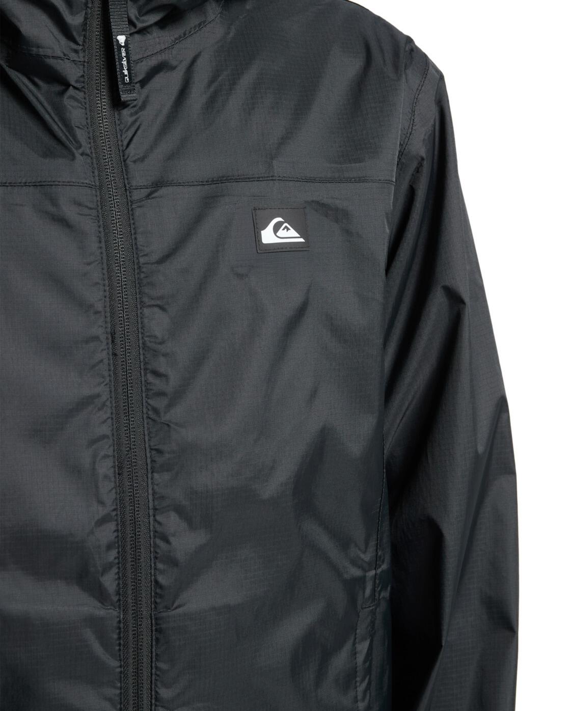 Chaqueta impermeable con capucha OVERCAST 3K TAPE Negro Niño 4/4