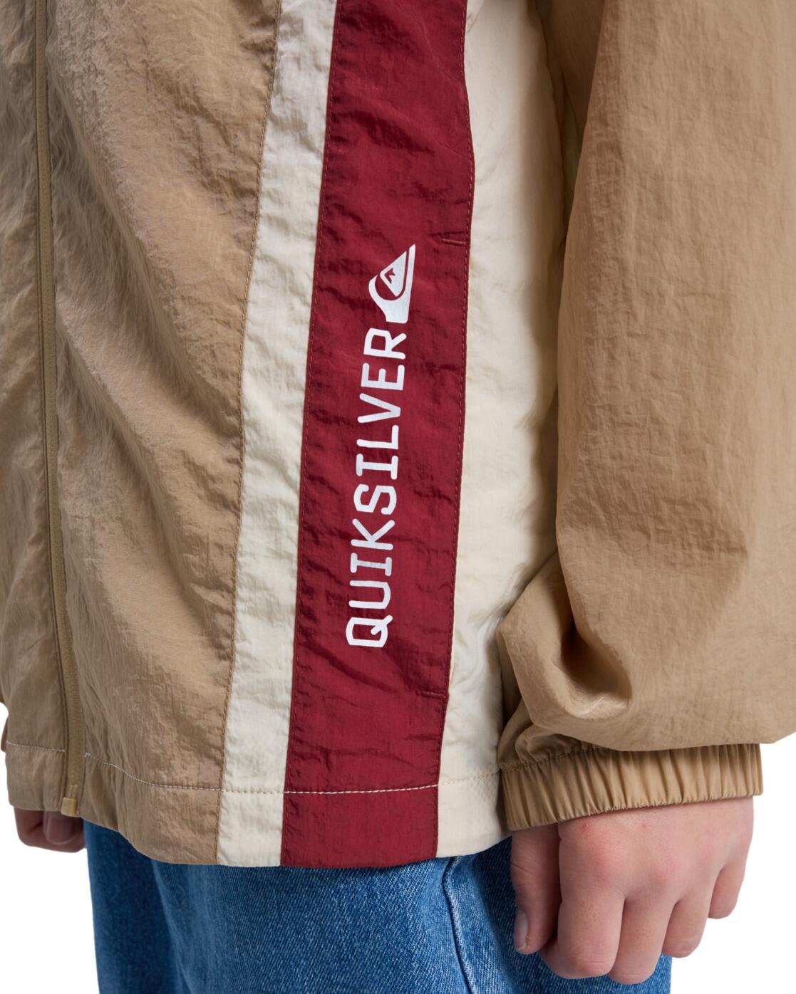 Windbreaker-Jacke mit Kapuze CLICKER Beige Junge 4/4