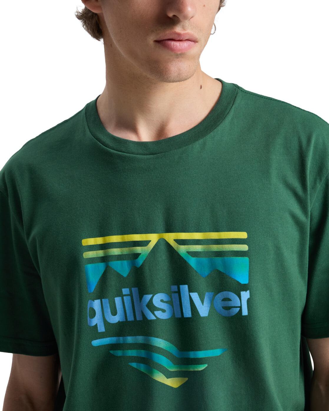 T-Shirt à manches courtes EV HORIZON FADE Vert Homme 4/4