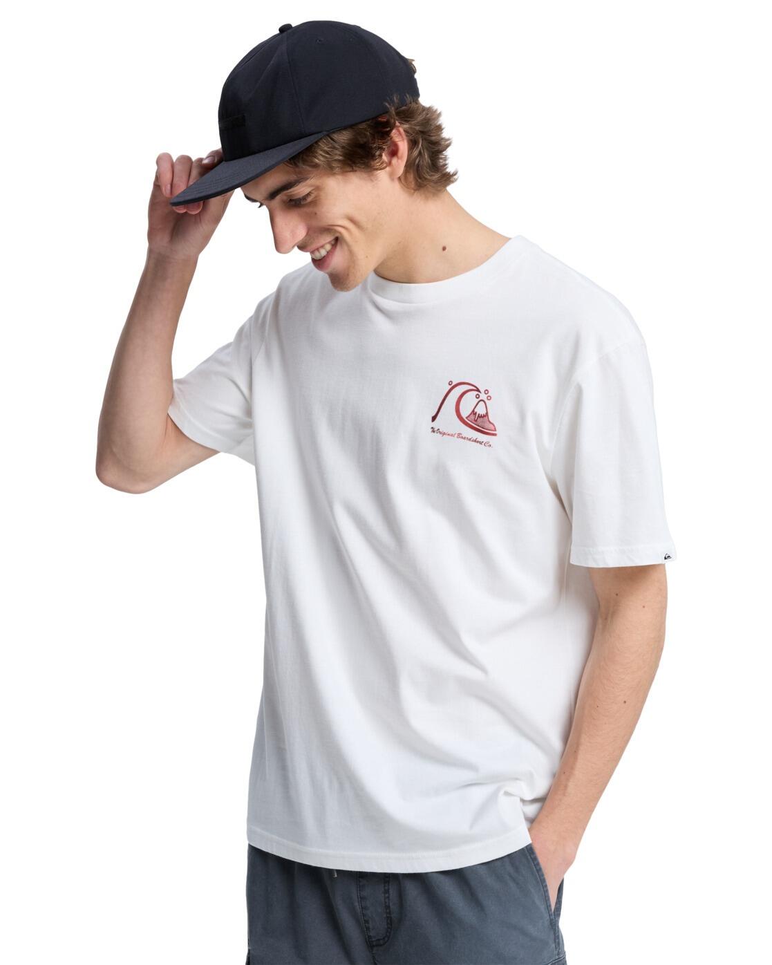 T-Shirt à manches courtes EVO ORIGINAL Blanc Homme 3/4