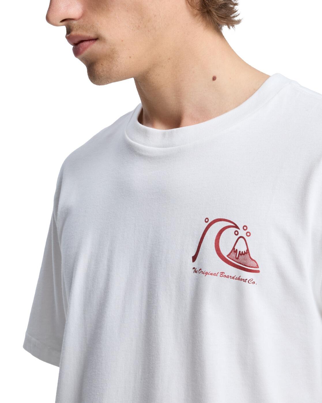 T-Shirt à manches courtes EVO ORIGINAL Blanc Homme 4/4