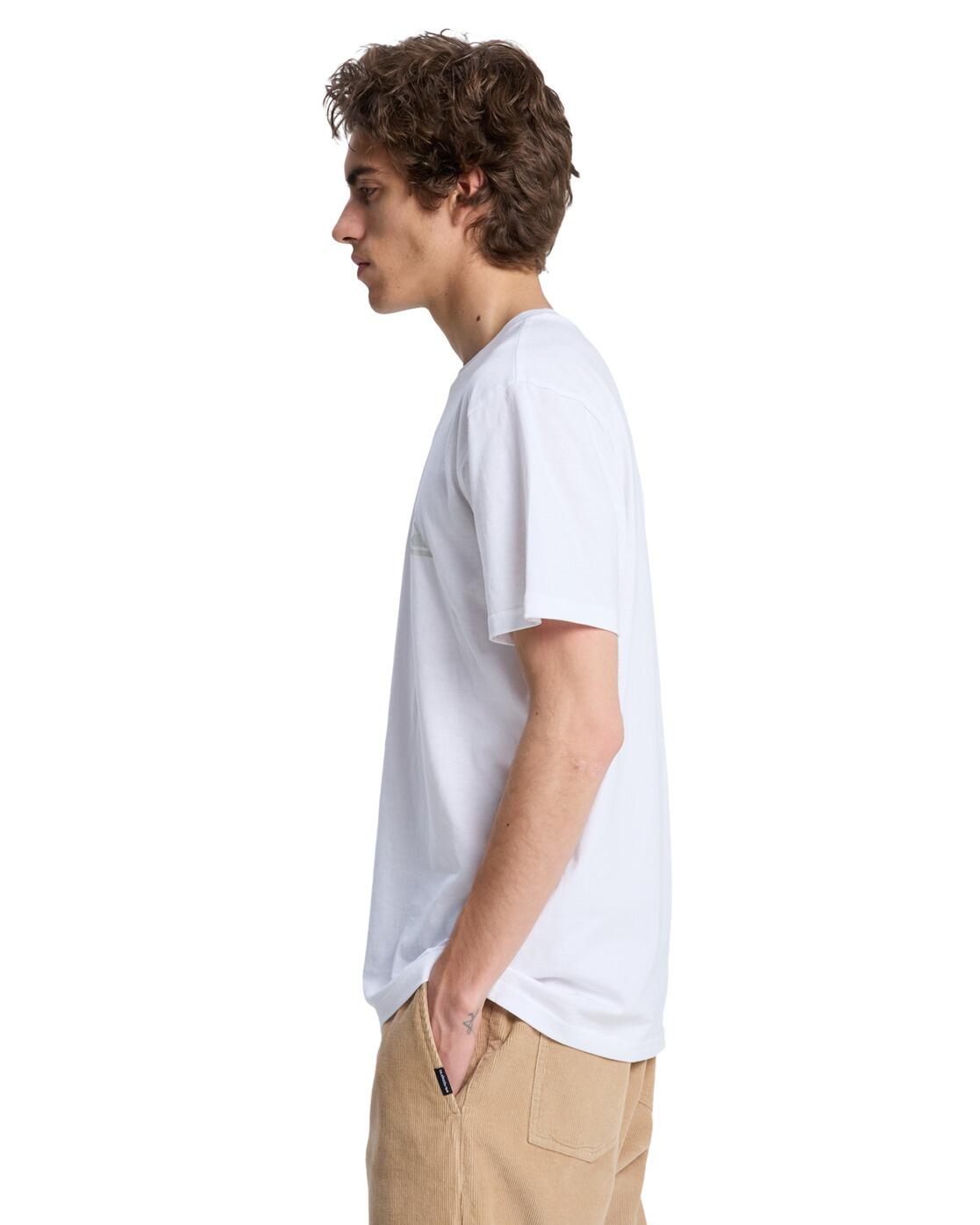 T-shirt à manches courtes EV MINI LOGO Blanc Homme 3/7