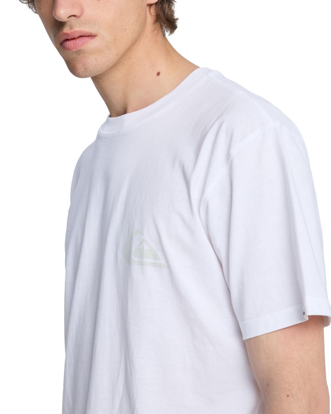 T-shirt à manches courtes EV MINI LOGO Blanc Homme 4/7