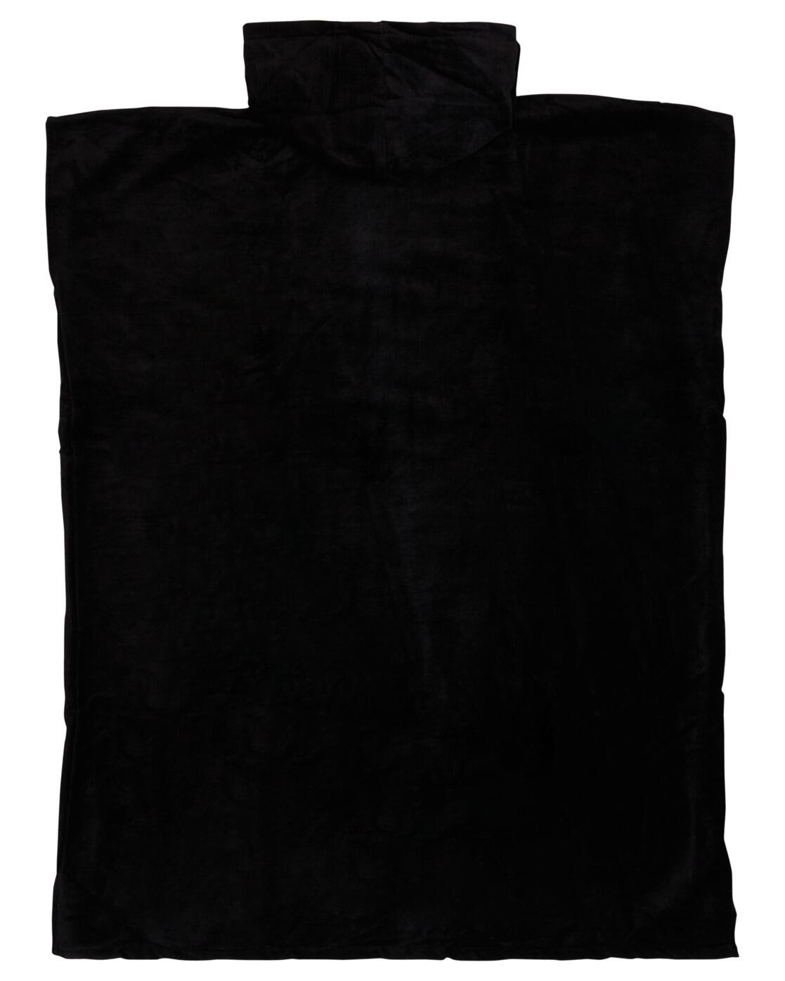 Poncho-toalla para surf HOODY TOWEL Negro Hombre 2/4