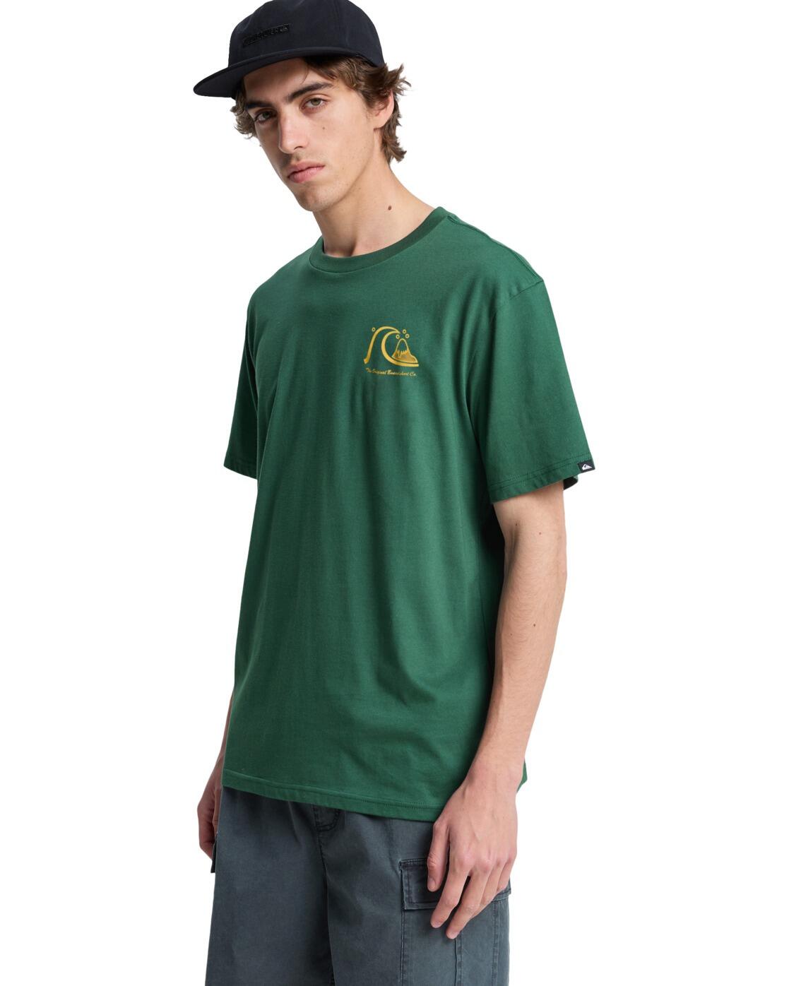 T-Shirt à manches courtes EVO ORIGINAL Vert Homme 3/4