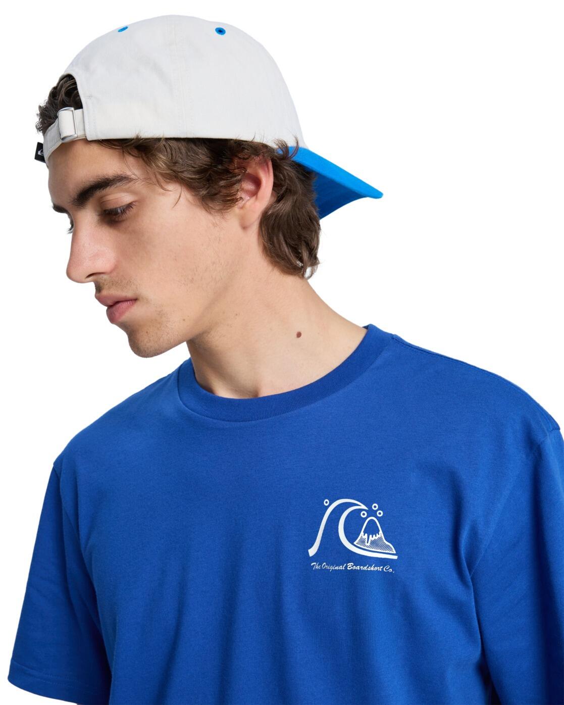 T-Shirt à manches courtes EVO ORIGINAL Bleu Homme 4/4