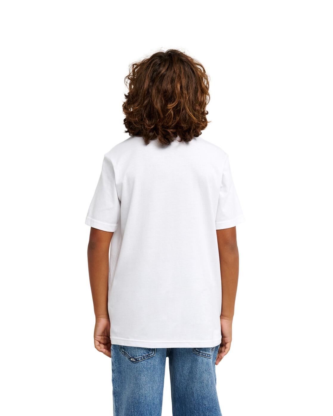 T-shirt à manches courtes EV COMP LOGO Blanc Garçon 2/4