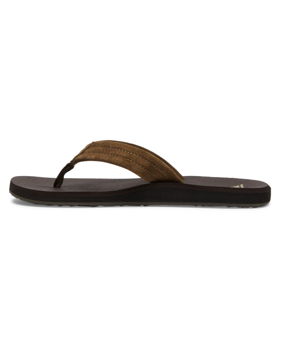 Sandalias Quiksilver Carver Suede Co para homem 3/5