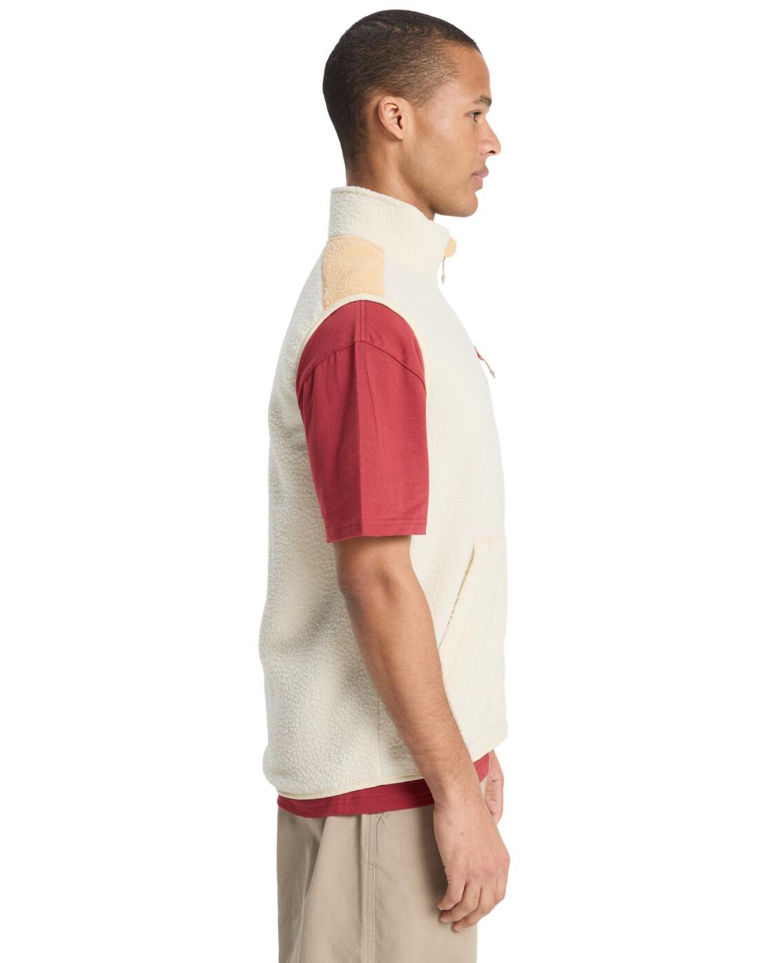 Chaleco polar con cremallera CLEAN COAST GILET Blanco Hombre 2/4