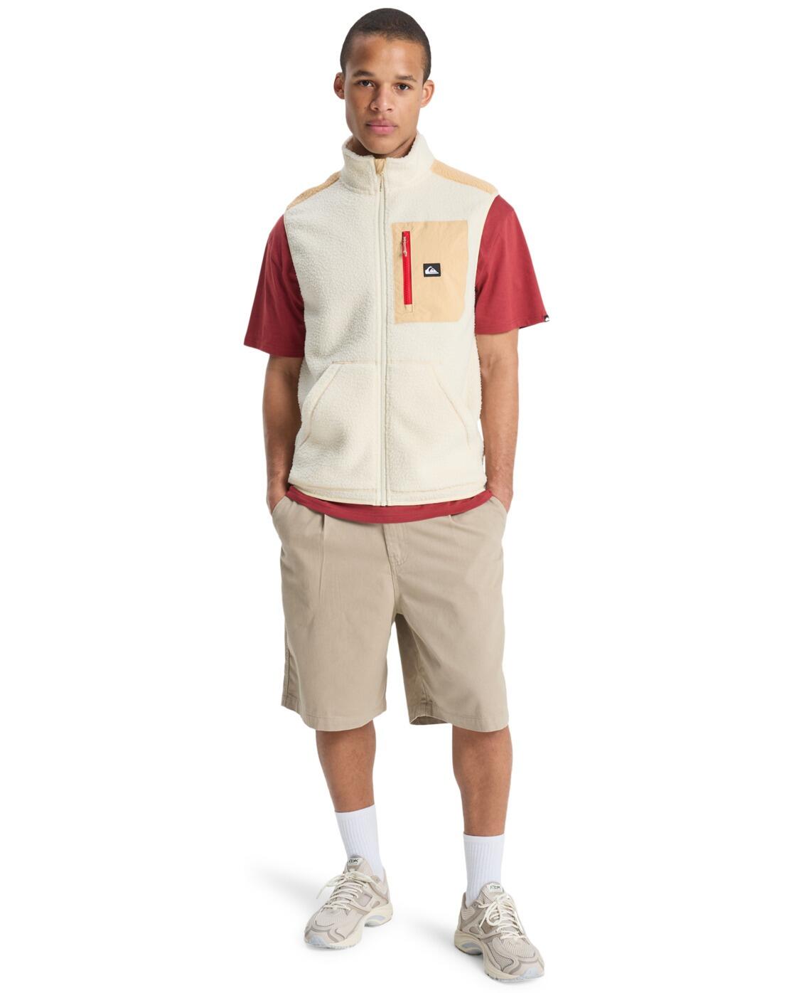 Chaleco polar con cremallera CLEAN COAST GILET Blanco Hombre 4/4