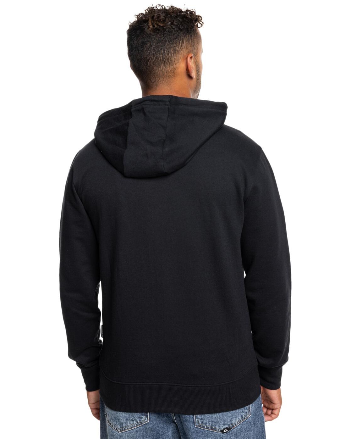 Sweat à capuche zippé BASIC ZIP Noir Homme 2/4