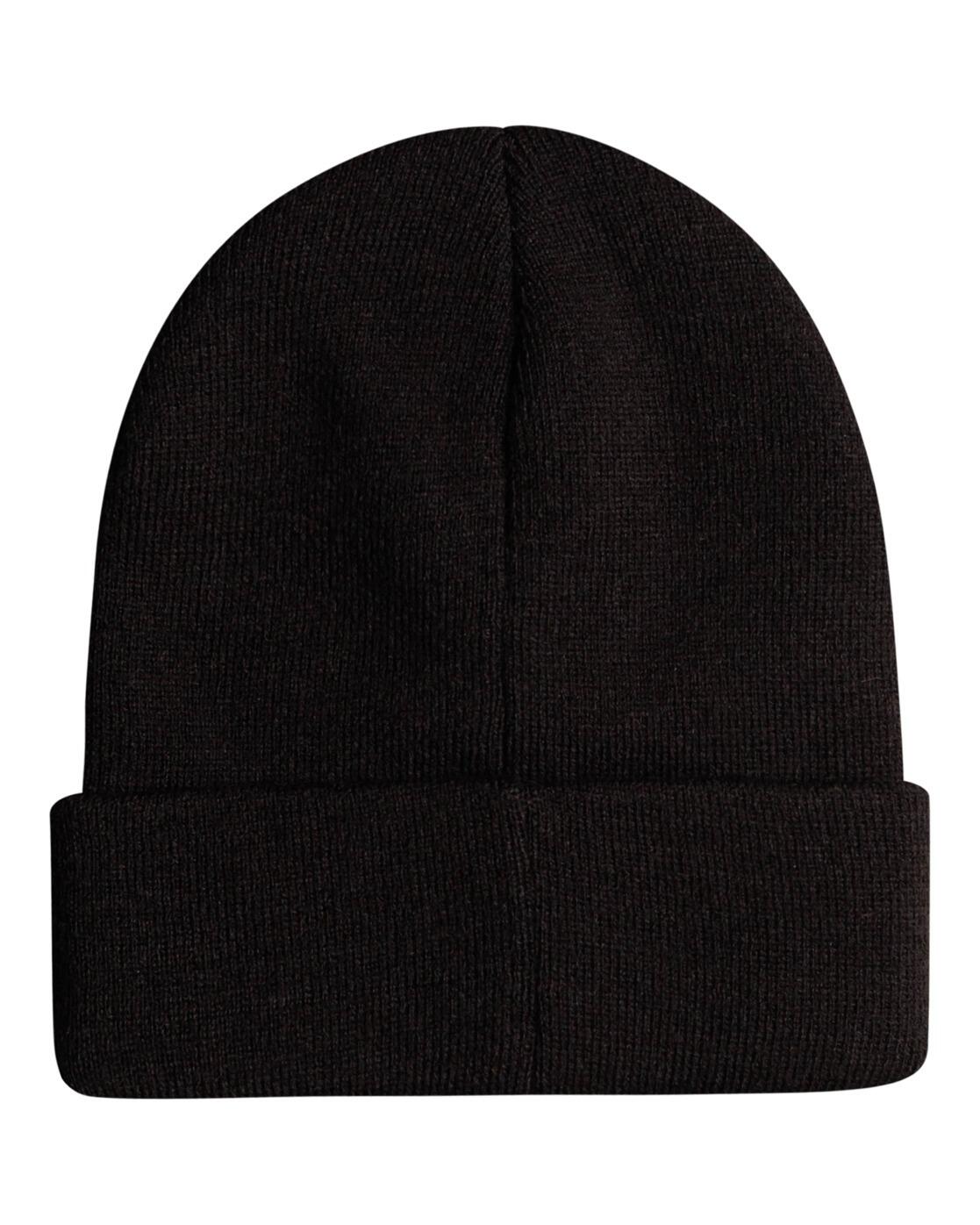 Bonnet à revers BRIGADE Noir Garçon 3/4