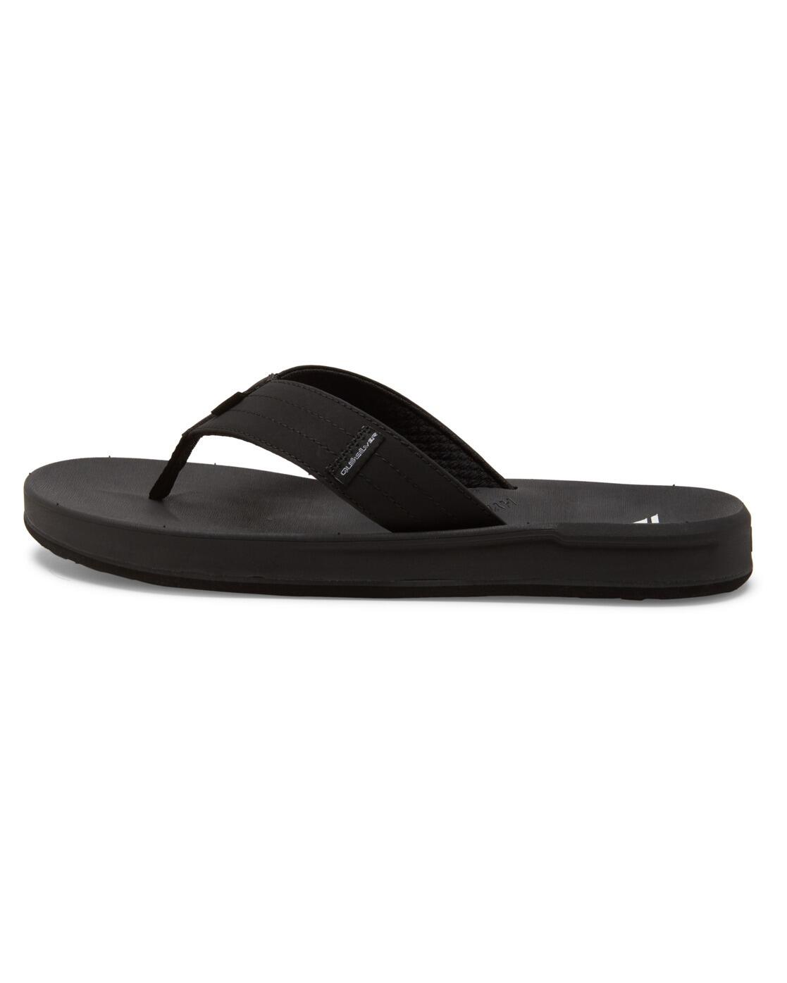 Tongs de plage RIVI Noir Homme 3/4