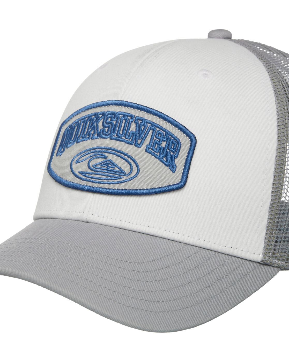 Casquette trucker DECADES COTTON Gris Homme 3/4