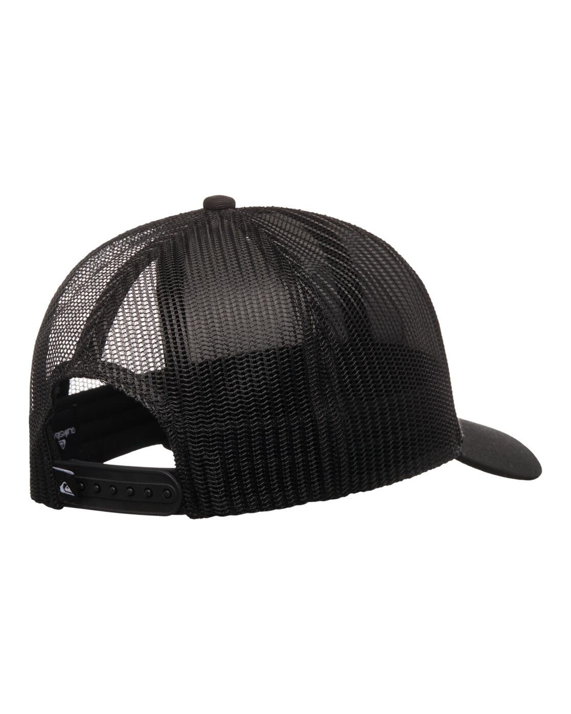 Casquette trucker DECADES COTTON Noir Homme 4/4