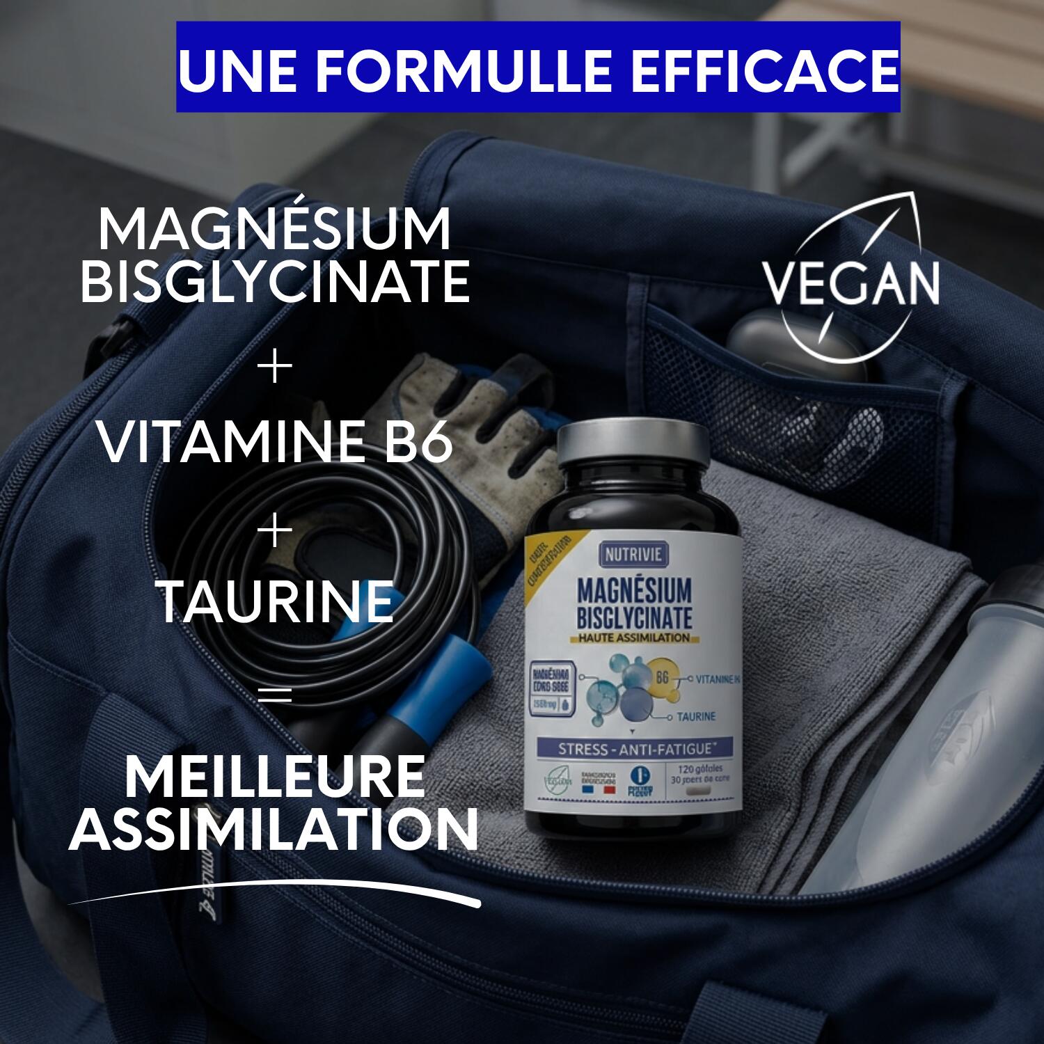 Magnésium bisglycinate sport – fatigue musculaire et récupération 3/5