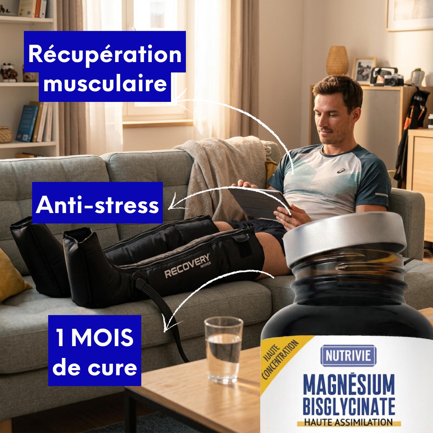 Magnésium bisglycinate sport – fatigue musculaire et récupération 2/5