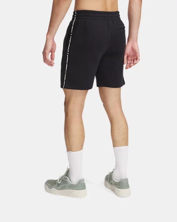 Spodenki Męskie Sportowe Under Armour Na Co Dzień Fleece Short Taping 3/4
