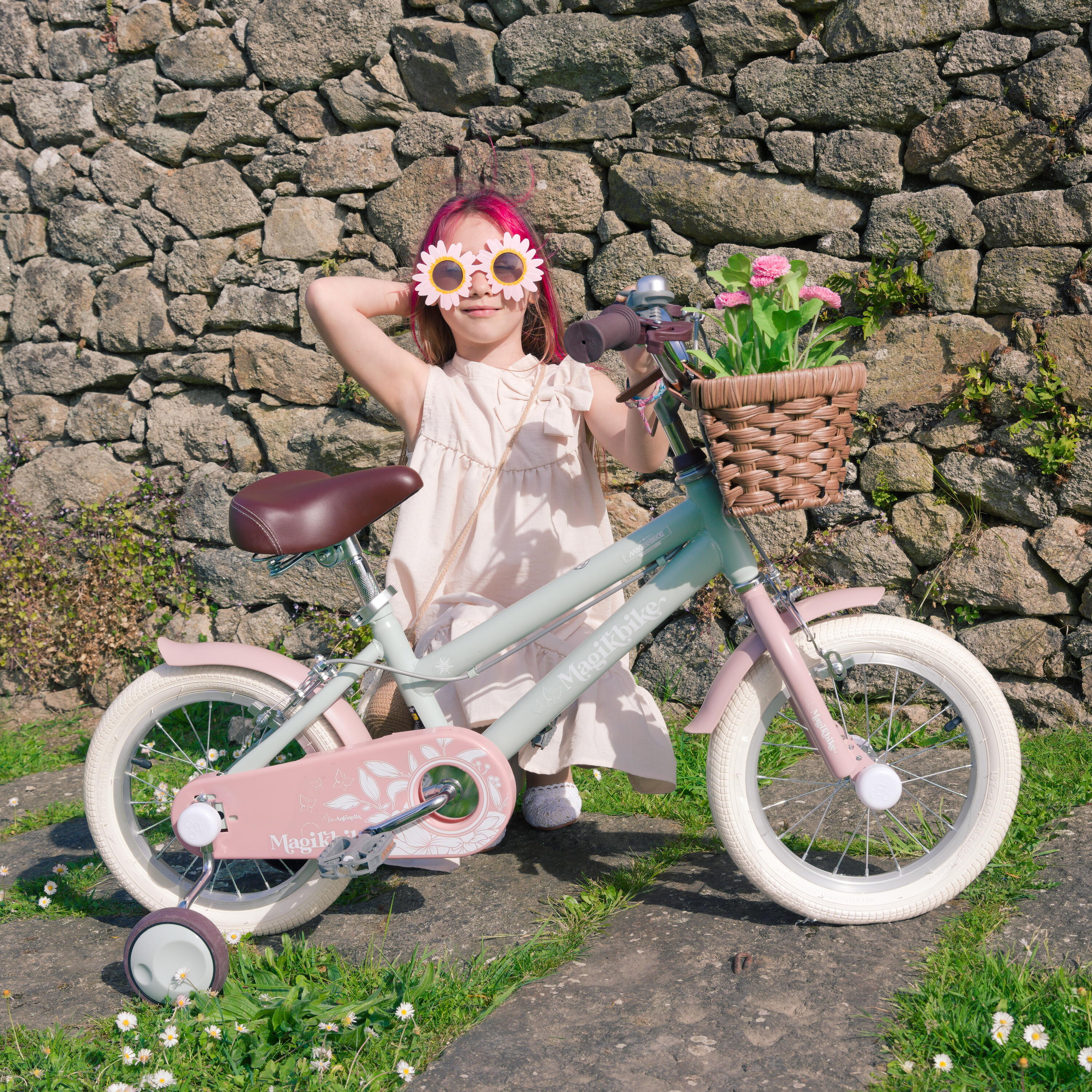 Kinderfiets 12 inch 3 jaar Magikbike Antonella 6/7