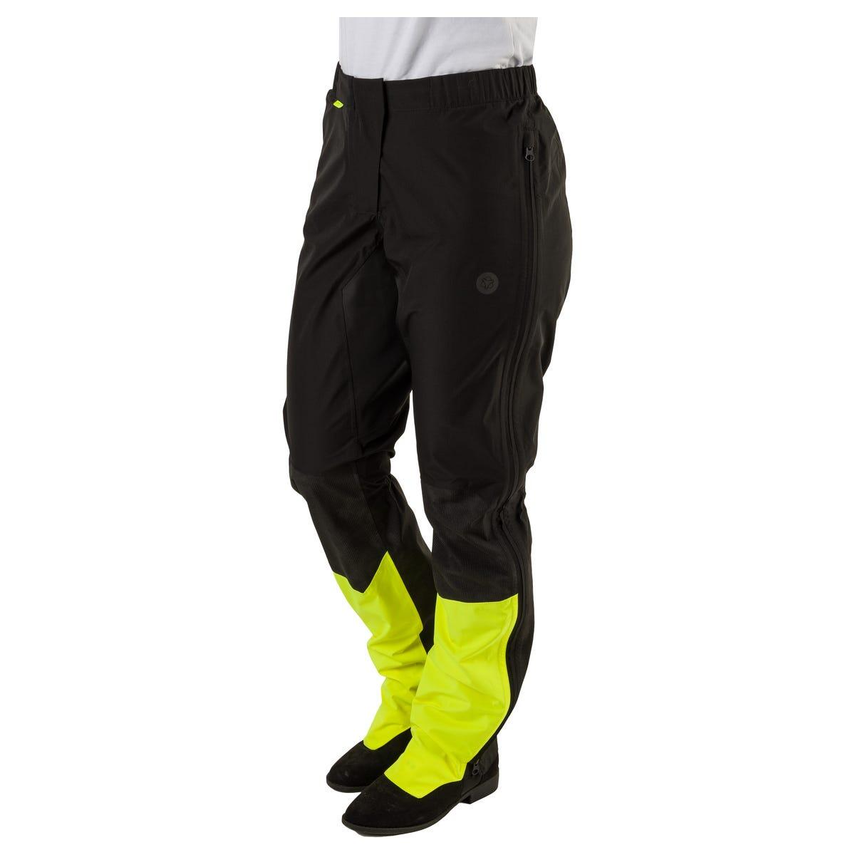 Tech Pantalones de lluvia Commuter Mujeres Hi-vis & Reflection Black 2/7