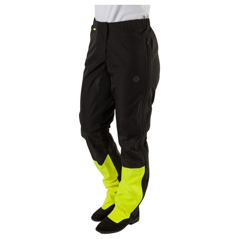 Pantaloni de ploaie Femei Ciclism Commuter Impermeabili Hi-vis Negru