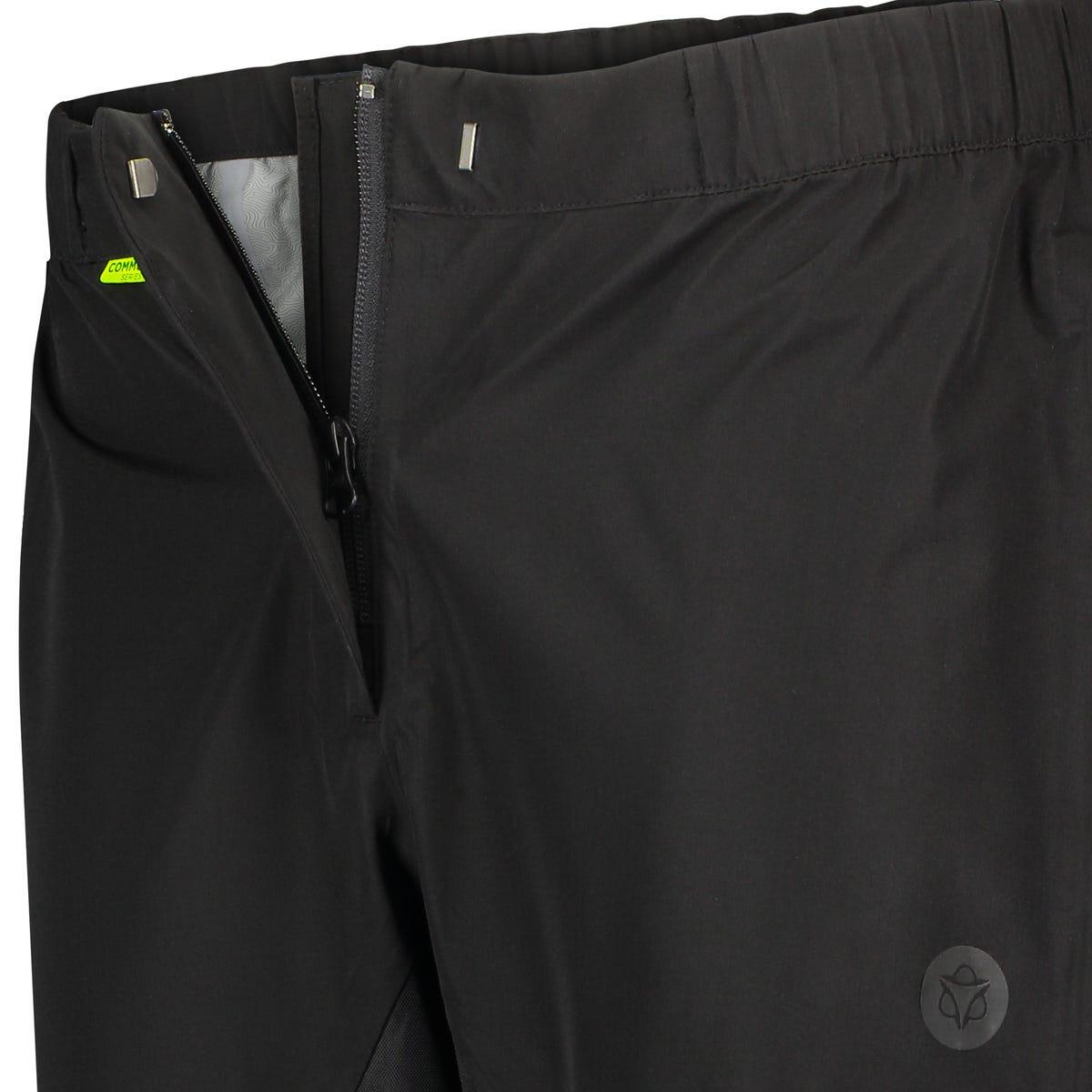 Tech Pantalones de lluvia Commuter Mujeres Hi-vis & Reflection Black 6/7