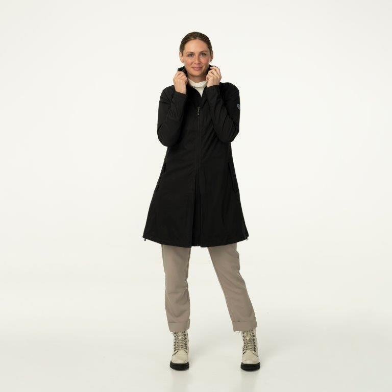 SEQ Giacca antipioggia Urban Outdoor Donne Black 2/7