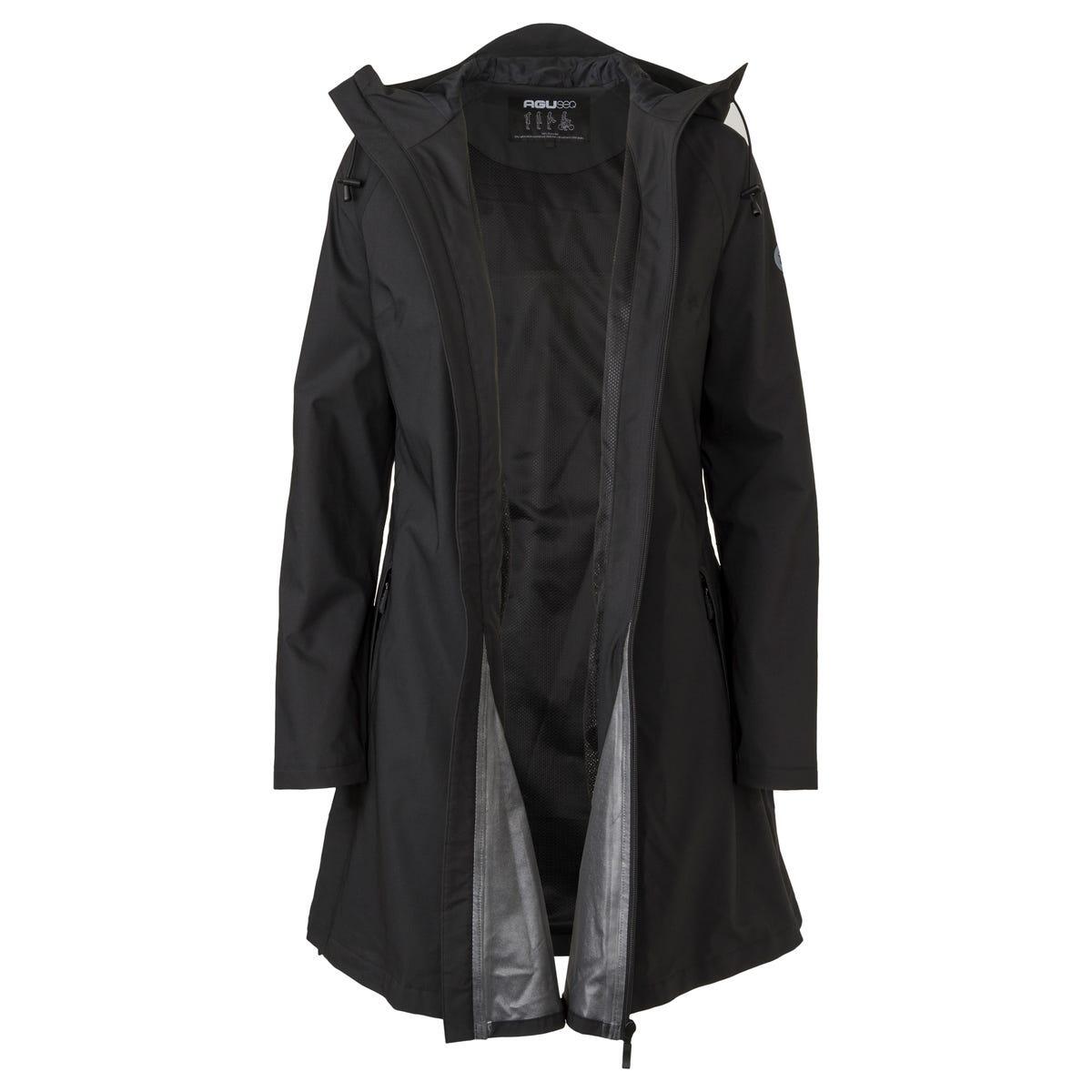 SEQ Giacca antipioggia Urban Outdoor Donne Black 6/7